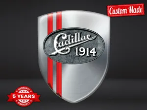 Cadillac Badge Interno Edizione Lusso Drift Etichette Cupola